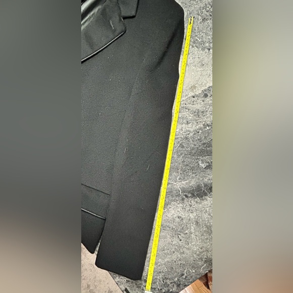 Genuine Montagnac & Fils Overcoat Sz 44/46 black - Picture 5 of 12